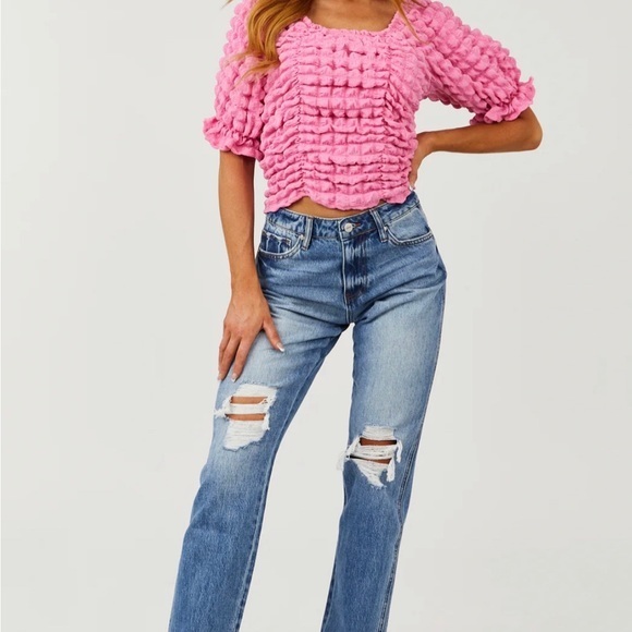 Pink bubble‎ top - Picture 2 of 2